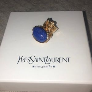 YSL Arty Blue Ring